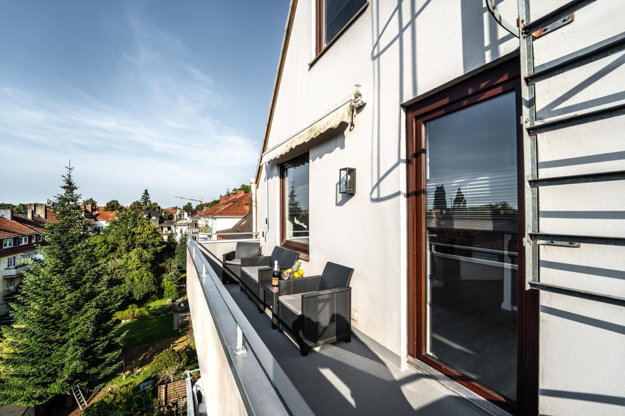 Stern Blick - Maisonette, Balkon, Zentral In Bremen Ngoại thất bức ảnh