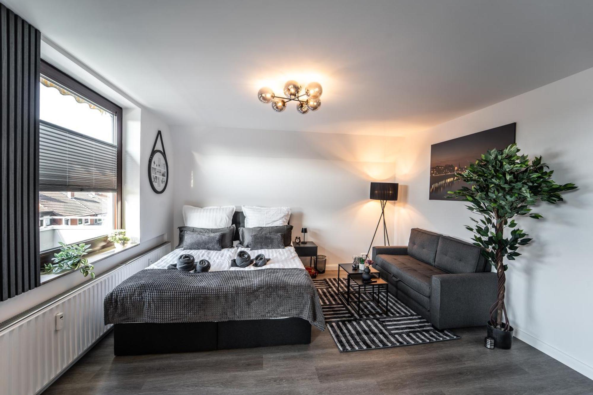 Stern Blick - Maisonette, Balkon, Zentral In Bremen Ngoại thất bức ảnh